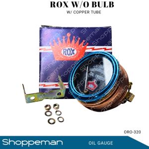 UNIVERSAL OIL GAUGE FOR CAR TRUCK WITHOUT BULB WITH COPPER TUBE ROX ORO-320