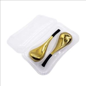 Luxury Gold Cryo Sticks Stainless Steel Facial Ice Globes Cooling Massage Spa Globes For Beauty Health Eye Skin Care Tools