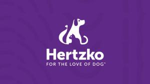 Hertzko Self-Cleaning Slicker Brush for Deshedding Long and Short-Haired Pets - Small Size Grooming Rake and Comb for Dogs and Cats