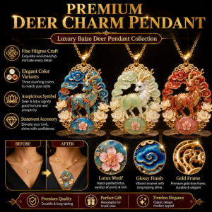 High Quality Mythical White Deer Pendant Light Luxury Elegant Deer Necklace Crystal Zircon Sparkling Pendant Trendy Women Fashion Jewelry Gift