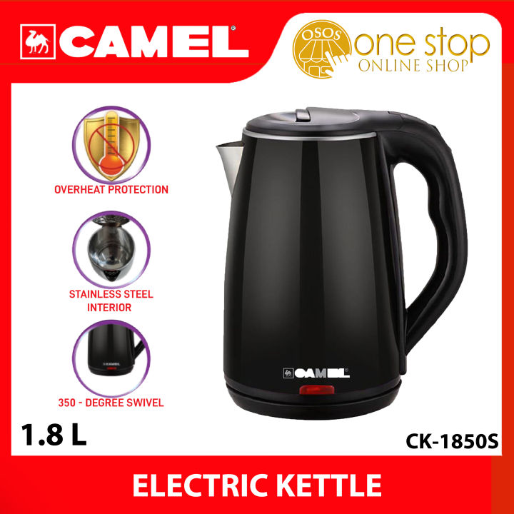 Camel Appliances CK-1850S 1500W Electric Kettle Water Heater