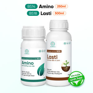 Combo Cải Tạo Đất BS14 Humic Amino BS18 Lasti - Phục Hồi Cây Suy Dinh Dưỡng - Bác Sĩ Cây Xanh