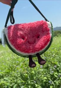 Former British jellycat Little Lamb Plush Toy Crossbody Bag Waist Bag Doll Toy Figurine Birthday Gift
