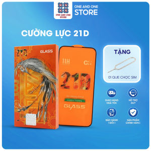 Cường Lực Bảo Vệ Màn Hình IPHONE 21D │ One And One Store