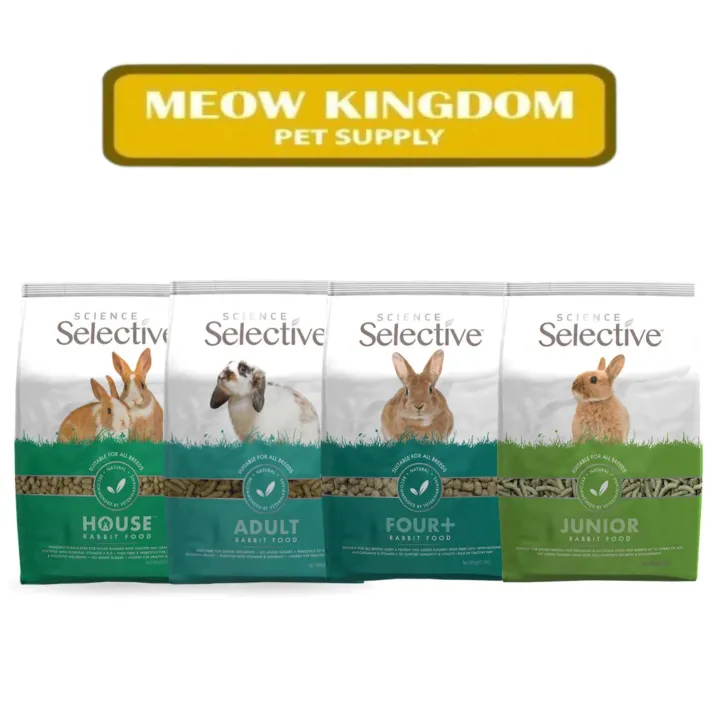 4lb Rabbit Meow Kingdom SCIENCE SELECTIVE Rabbit Food 4lb (1.8kg) Adult / House ...