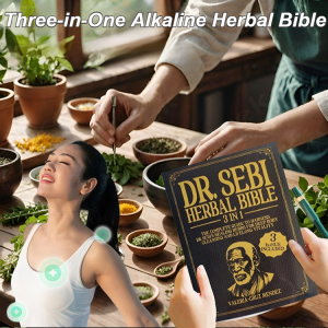 Dr. Sebi’s Herbal Bible Ultimate Guide to Growing Healing Herbs Natural Remedies Wellness Wisdom Book