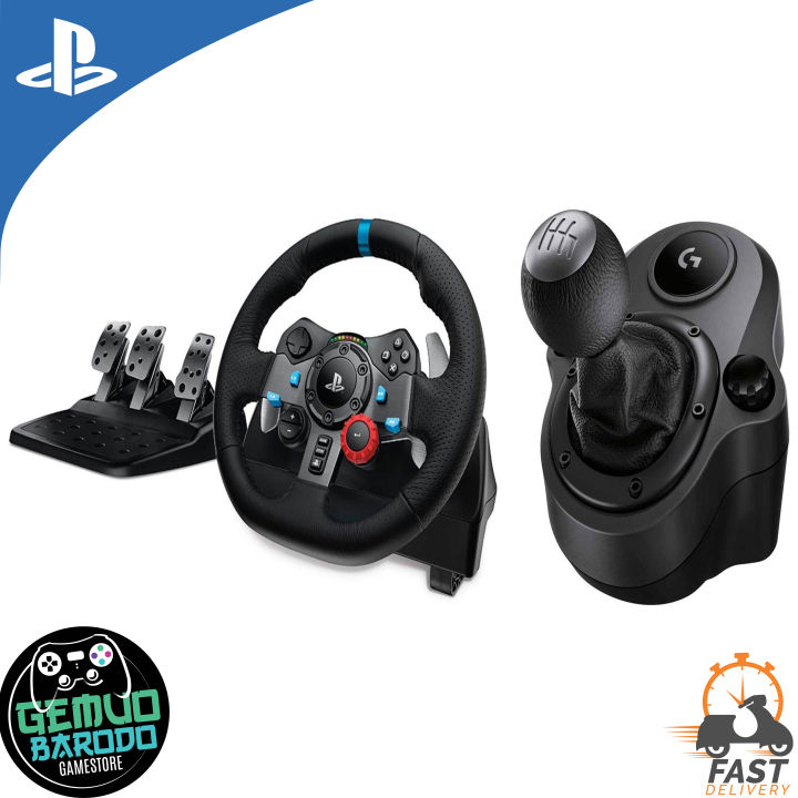Logitech G29 Steering Wheel + Shifter For PS5/PS4/PS3/PC (2 Years
