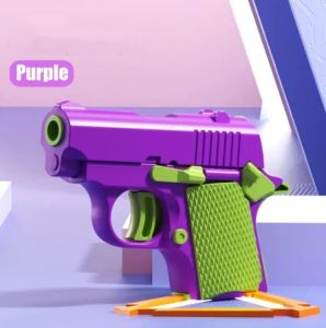 Mini Prototype 1911 Radish Novelty Toy Gun - Collectible Action Figure Weapon for All Ages