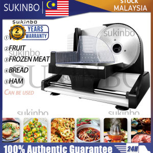 SUKINBO Household Electric Lamb Beef Slicer Vegetable Fruit Meat Cutting Machine Mutton Rolls Cutter Penghiris daging 切肉机