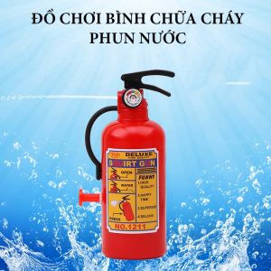 Đồ Chơi Bình Cứu Hỏa Mini Xịt Nước Mô Hình Mình Chữa Cháy Phun Nước Thú Vị Cho Bé Đi Biển Ngoài Trời