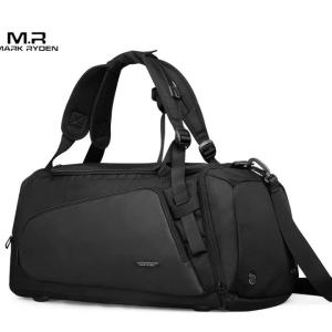LZD Mark Ryden Portable Travel Bag Waterproof Large Capacity Business Travel Luggage Bag Dry Wet Separation Sports Gym Bag Men