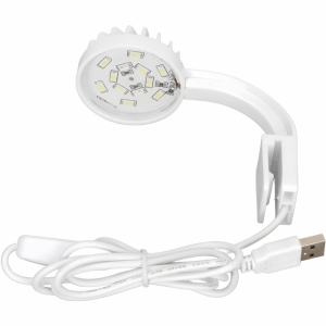 OUTOPEN Đèn kẹp mini Đèn kẹp bể cá Tiết kiệm năng lượng Sạc USB Đèn LED cho bể cá Trang trí Độ sáng cao Đèn bể cá Trang trí bể cá