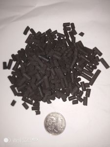 ACTIVATED CARBON - BY MICHKIO SHEN SHOP Activated Carbon (also known as activated charcoal) is a highly porous form of carbon that is used to remove impurities from aquarium water through chemical filtration.