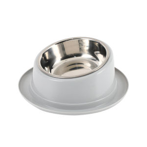AIMAYAPET Cat Feeder Slope Anti-Ant Food Bowl For Cat Pet Accessories Dog Bowl Quality Stainless Steel Container For Cat