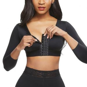 Baju Pembentuk untuk Wanita Mampatan Lengan Selepas Pembedahan Bra Penutupan Depan Baju Tangki Shapewear