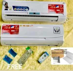 KIPAS AC MULTIFUNGSI 3PK PLUS REMOT BONUS ICE JEL DAN BREKET