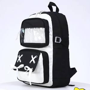 กระเป๋าเป้ Detective Conan สำหรับนักเรียนระดับประถม สินค้า Kaitou Kiddo ความจุขนาดใหญ่ น้ำหนักเบา กระเป๋าสะพายคู่อเนกประสงค์สำหรับนักเรียนมัธยมต้น