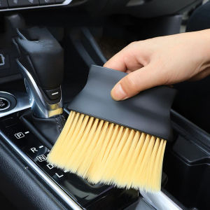 D-115 Car Air Conditioner Cleaner Brush Air Outlet Cleaning Brush Auto Detailing Brush Dust Keyboard Cleaning