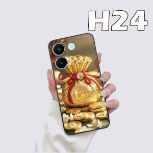 Ốp lưng cho Xiaomi REDMI TURBO 5 in hình bông sen cha mẹ chữ lộc PHÚ QUÝ
