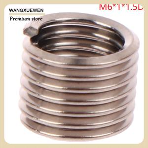 [COD] 50Pcs Wire Thread Insert M6 X 1.0 1.5D Insert Helicoil Wire Thread Repair Insert
