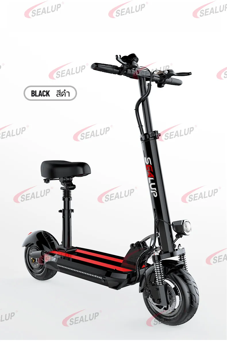SEALUP Q8 รุ่นซิตี้สกู๊ตเตอร์ไฟฟ้า สกูตเตอร์ไฟฟ้า ผู้ใหญ่พับได้สกู๊ดเตอร์ไฟฟ้าา 48V/500W/1000W กันน้ำ NFC