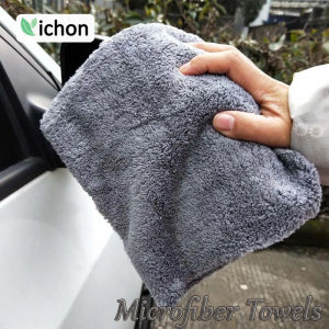 Towel Polishing Car Detailing Extra Microfiber Towels Car Cleaning Cloth Edgeless Cleaning Towel Plush Washing Rag