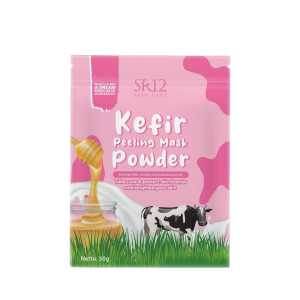 KEFIR PEELING MASK POWDER 50gr MASKER KEFIR WAJAH SR12 SOLUSI UNTUK JERAWAT FLEK HITAM DAN BEKAS JERAWAT BPOM