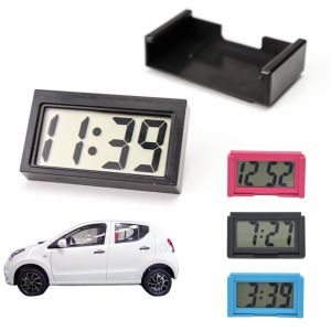 SWEET TIM Car Interior LCD Screen Dashboard Table Clock Calendar Mini Digital Clock