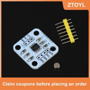 【ZTOYL】 As5600 bộ mã hóa từ tính 12bit Độ chính xác cao góc đo cảm biến Mô-đun cảm ứng từ
