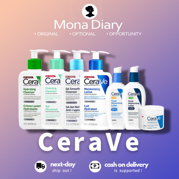 CeraVe Facial Cleansers by skincarebudmnl (Foaming Hydrating