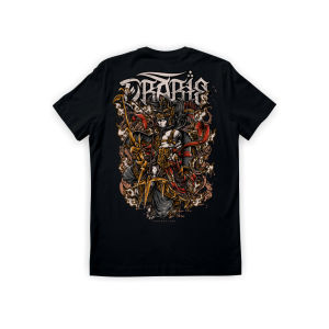 Orarie Kaos Arjuna Baju Distro Pria dan Wanita Sablon Plastisol Gratis Stiker dan Keychain