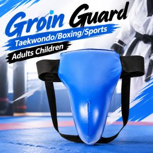MODERNLUX Shockproof Taekwondo Groin Guard Padded Adjustable Martial Arts Cup Professional Flexible Boxing Protector Adults Children