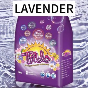 TAV.s POWDER DETERGENT (1 KG) - EASY TO REMOVE TOUGH STAIN - ANTIBACTERIAL - ANTI VIRUS