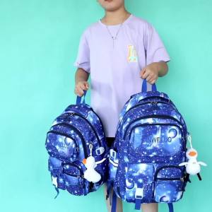 Trolley Schoolbag Primary School Student 1-3-6 Grade Junior High School High School New Childrens Large Capacity High Appearance Backpack for Girls .