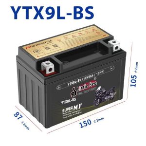 🔥รับประกัน10ปี💥Little Bee แบต 12V 5Ah YTX7L-BS (12V 7Ah)แบตเตอรี่มอเตอร์ไซค์ 12v9ah-YTX9L แบต click 125i แบต เวฟ110i