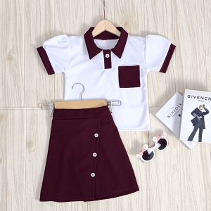 Setelan Jolina / Set Baju Anak Cewek Usia 1-6 Tahun Fashion Korea Knit Perempuan Parsel