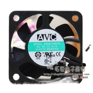 พัดลม 40 มม. 4 ซม. สำหรับ AVC DS04010B05U 4010 DC 5V 0.3A พัดลมระบายความร้อน 2 สาย