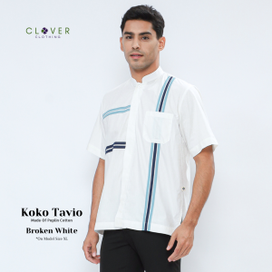 Clover Clothing - Koko Tavio | Baju Koko Pria | Bahan Katun Poplin