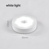 Motion Sensor Light Wireless LED Night Light USB Bedroom Lamp Room Decor Cabient Light Detector Stairs Hallway Closet