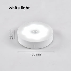 Motion Sensor Night Light USB Rechargeable LED Lamp Wireless Body Induction Auto On/Off Wall Light for Cabinet Bedroom