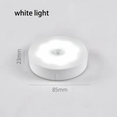Motion Sensor LED Night Light USB Rechargeable Night Lamp For Room Cabinet Wardrobe Lamp Staircase