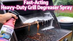 Fast-Acting Heavy-Duty Grill Degreaser Spray 2026 New 120 ML BBQ Heavy Duty Degreaser Grill Cleaner Spray All Purpose Heavy Duty Cleaner for Burnt Food & Grease (1PCS)