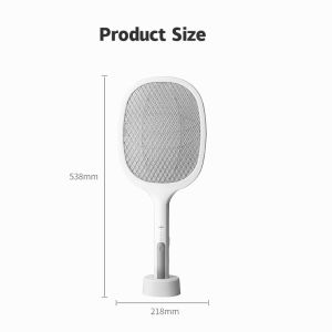 MYL-9 ชาร์จไร้สาย ไม้ตียุงไฟฟ้า 2025 ไม้ตียุง ไม้ช็อตยุง ที่ไล่ยุงไฟฟ้า 3000Vแสงสีม่วงล่อยุง แบตเตอรี่ 1200 mAh ในตัว ทนทาน มีประกัน