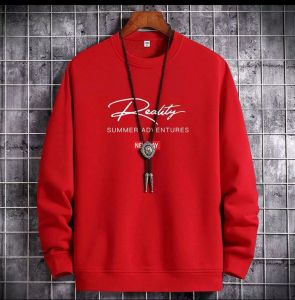 Diskon Sweater Keren Kaos Pria Distro Reality Crewneck Trendy Sweatshirt Elegan Sweter Cowo Kekinian