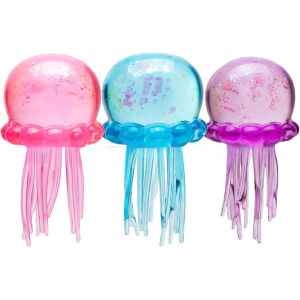 New Octopus Squishy Toy Needoh Realistic Jellyfish Stress Ball Jelly Squish-Sensory Squeeze Toy Beach Water Play Outdoor Squeeze Fidget Toy for Stress Relief