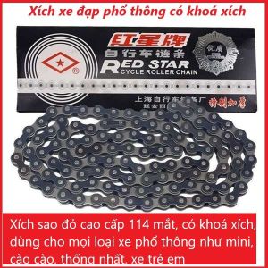 XÍCH SÊN CHO CÁC LOẠI XE ĐẠP PHỔ THÔNG NHƯ XE MINI CÀO CÀO THỐNG NHẤT XE TRẺ EM...
