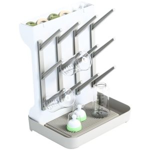 Baby Bottle Drain Rack Drying Rack Stand Babies Bottles Storage Cup Drying Holder Cup Holder Rack