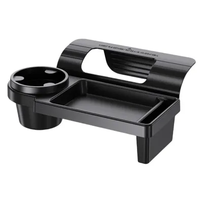 {Local Delivery} HLINKEY Multifunctional Car Organizer Box With Cup Holder Drink Holder Side Door Window Phone Slot Hanging Storage Rack For Vehicle