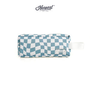Tempat Pensil / Pencil Case Harvest Pop Case Checkered - Sky Blue