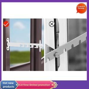 Graceful Adjustable Windowlock Child Safety Lock Stopper Falling Prevention Lock Limiter Care For Baby Child Protection Window Restrictor